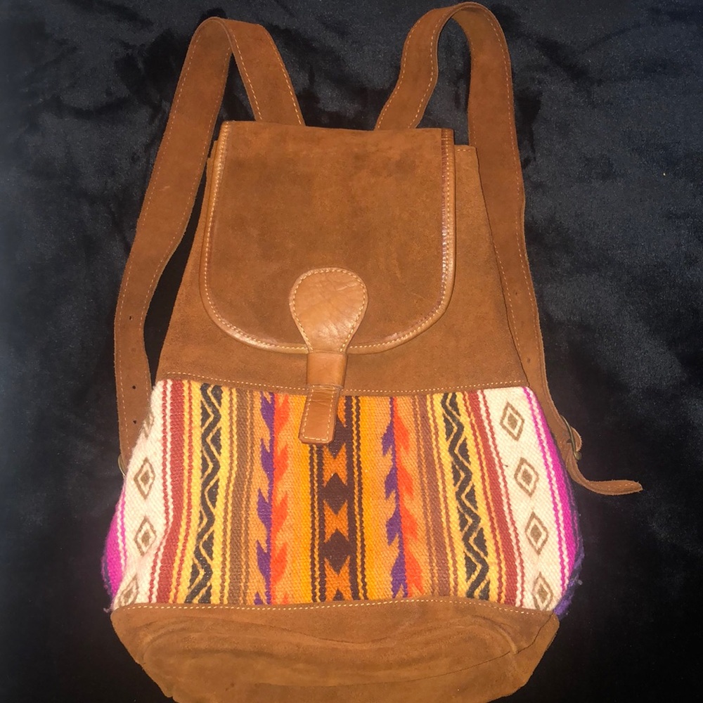 Handmade artisan backpack